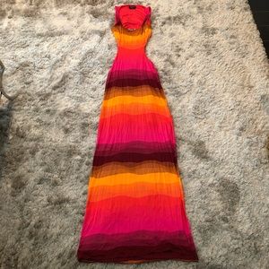 Bebe full length maxi dress